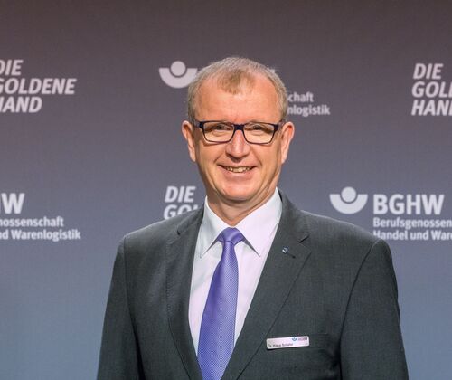 Dr. Klaus Schäfer, Präventionsleiter der BGHW