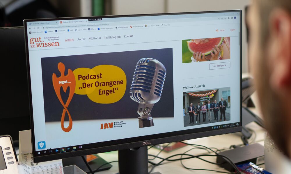 „Der orangene Engel“ – jetzt als Podcast