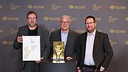 Preisübergabe der Goldenen Hand an NWO