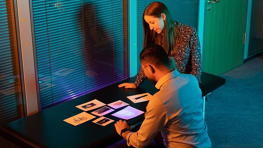 Auszubildende von GE Healthcare im EHScape Room