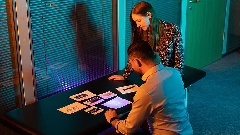 Auszubildende von GE Healthcare im EHScape Room