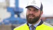 Seehafen Kiel Mitarbeiter Interview