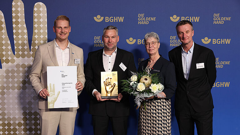 DIE GOLDENE HAND 2025 Preisträger Stadthafen Lünen