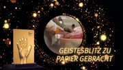 Vorstellung des Projekts "Geistesblitz zu Papier gebracht" von Globus Neutraubling